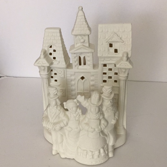 PARTYLITE | XMAS Carolers Candle Holder & 6 Candle - Picture 1 of 8